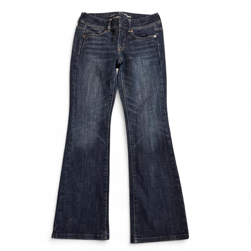 American-eagle Women's Navy and Blue Jeans